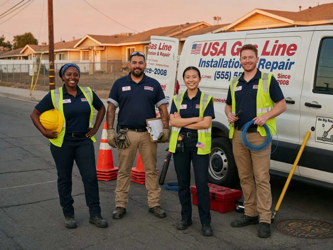 Gas Line Installation company in Kincaid, IL